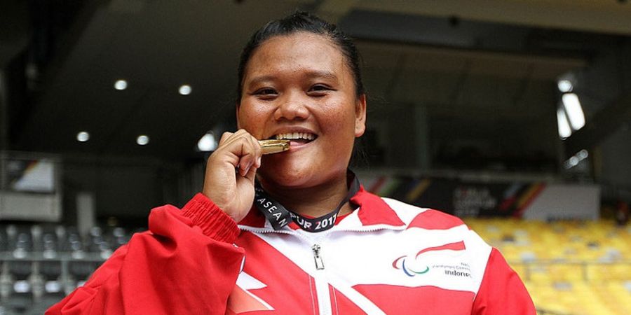 Atlet Tolak Peluru Indonesia Pecahkan Rekor Asia pada ASEAN Para Games 2017