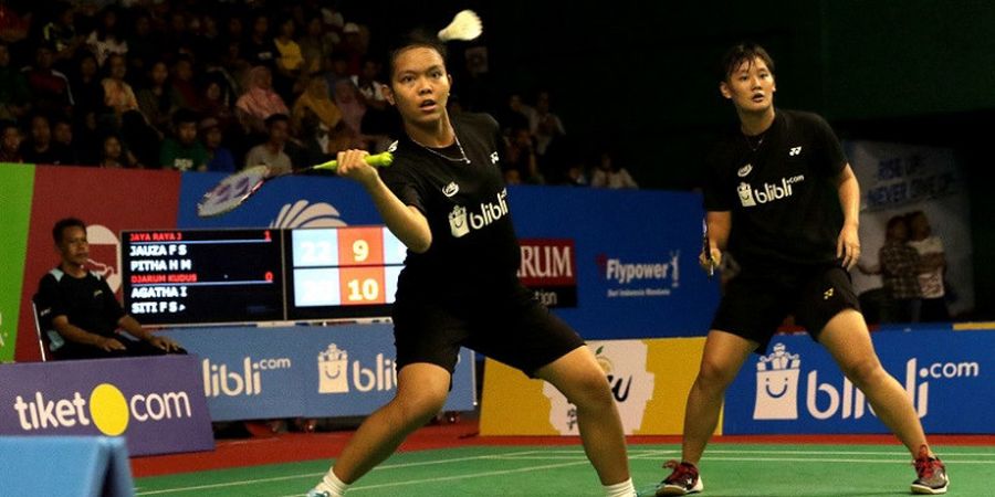 Indonesia Open 2018 - Meski Kalah, Agatha Imanuela/Siti Fadia Sukses Buat Peraih Medali Emas Olimpiade Kesulitan