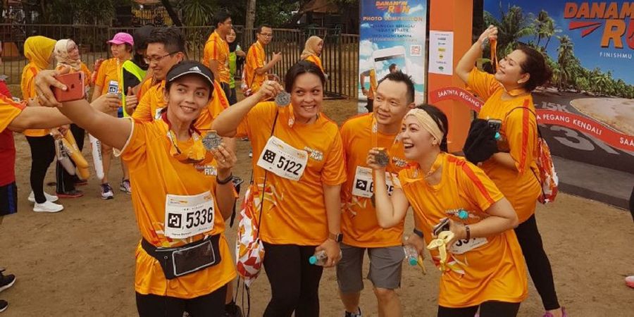 Danamon Run 2017 - Lari Nyaman, Banyak Pilihan, dan Menyenangkan