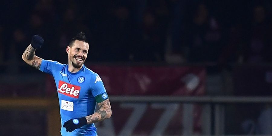 Napoli Vs AS Roma - Marek Hamsik Buru Rekor Lain