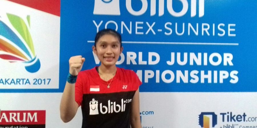 Kejuaraan Dunia Junior 2017 - Tiga Tunggal Putri Indonesia Melaju ke Babak Ke-5
