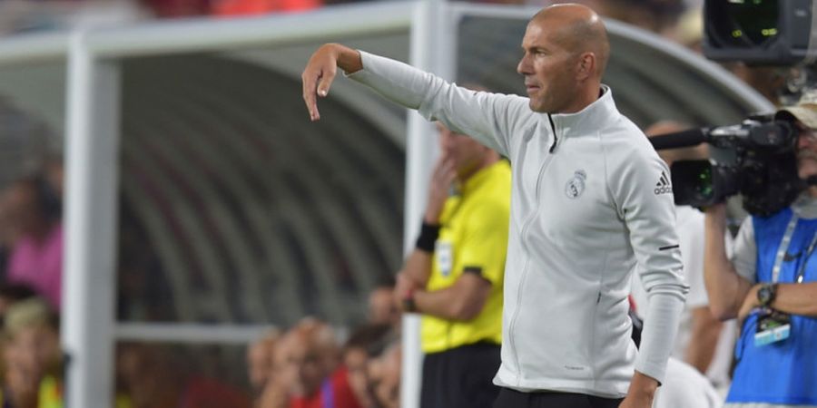 Zidane: Hasil Buruk di ICC Takkan Berpengaruh di Piala Super Eropa