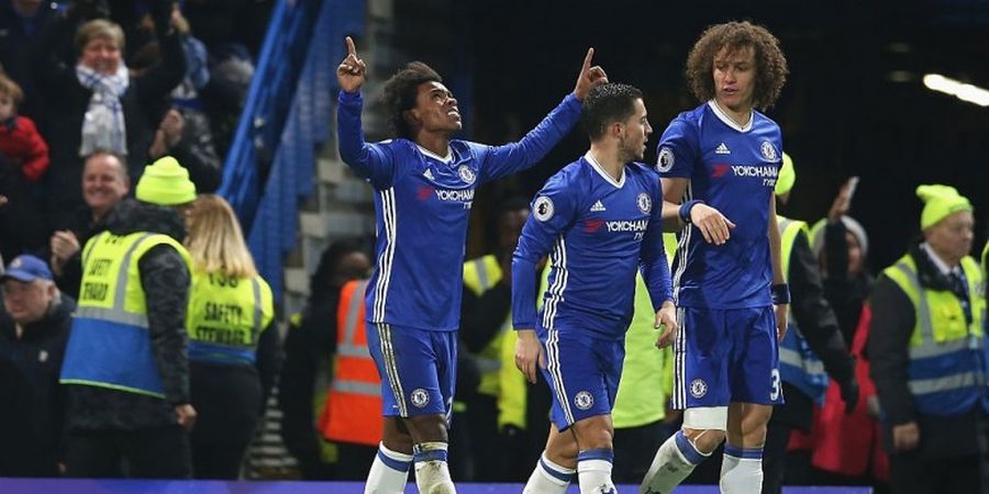 Chelsea Tutup 2016 dengan Kemenangan