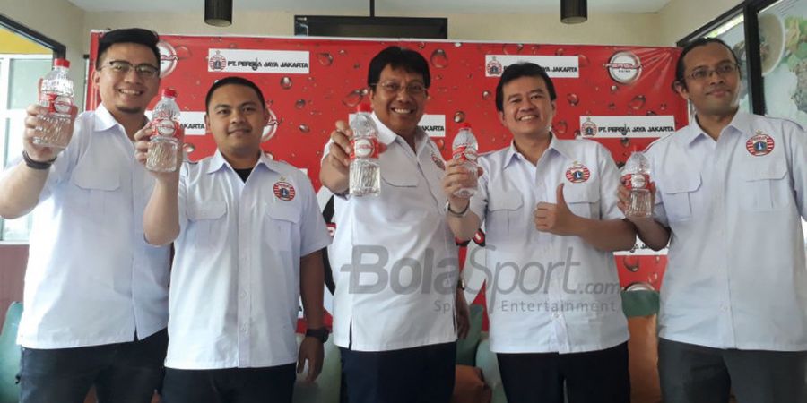 Pertama di Indonesia, Persija Luncurkan Produk Air Mineral