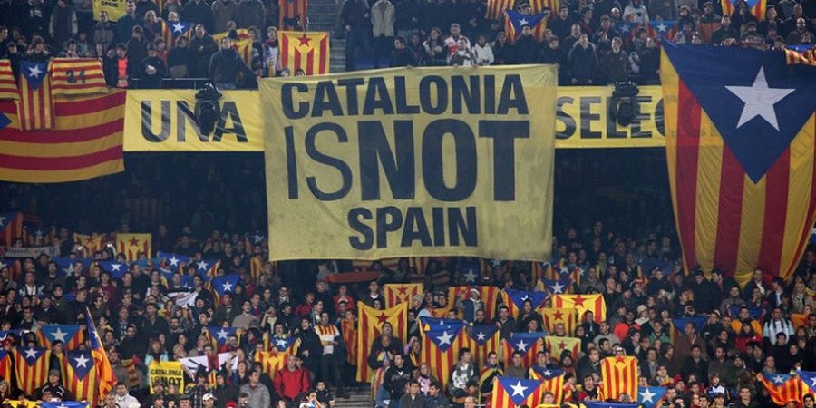 VIDEO - Jelang Referendum Catalonia, Masyarakat Catalan Jalankan Tradisi Unik Berikut Ini
