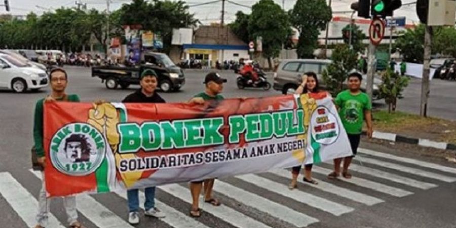 Peduli Bencana Palu, Ini Hasil Penggalangan Dana Bonek