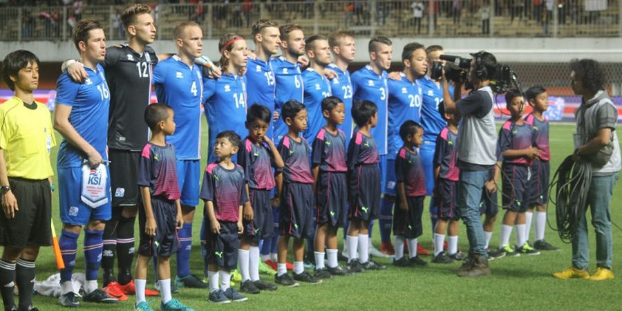 Fakta Timnas Islandia, Baru Mulai Bermain di Lapangan Rumput pada 1957