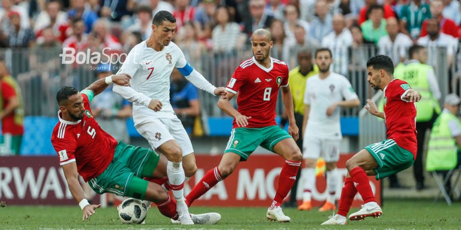 Wasit Portugal Vs Maroko Diklaim Minta Jersey Cristiano Ronaldo, FIFA Bertindak