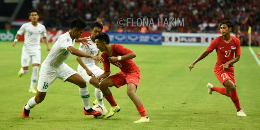 Piala AFF 2018 - Media Singapura Sebut Timnas Indonesia Frustrasi dan Emosional