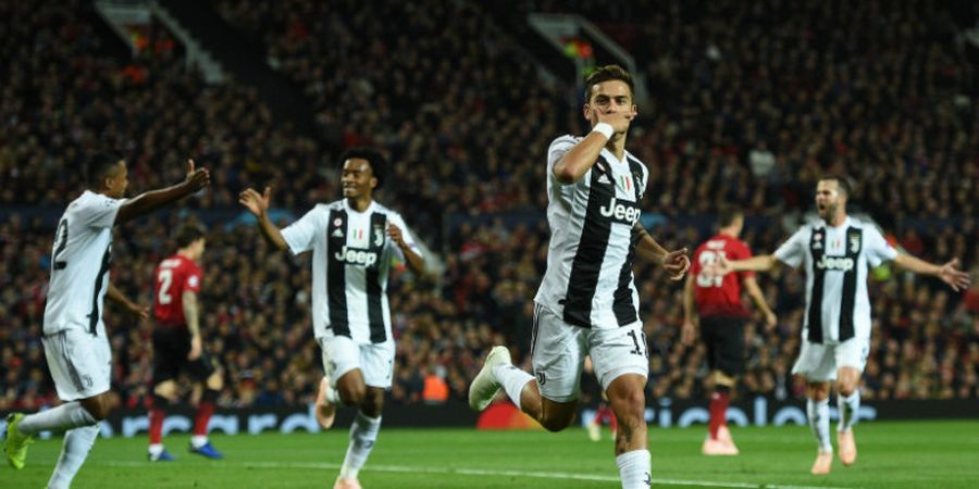 Hasil Babak I - Kombinasi Cristiano Ronaldo-Paulo Dybala Bawa Juventus Ungguli Man United