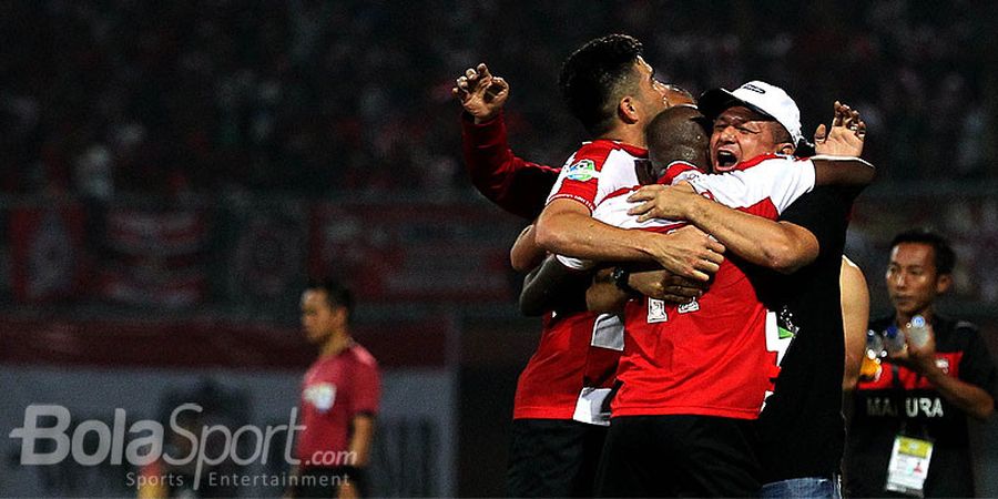 Madura United Vs PSM - Kalah Telak, Catatan Prestisius Juku Eja Musnah di Stadion Gelora Bangkalan