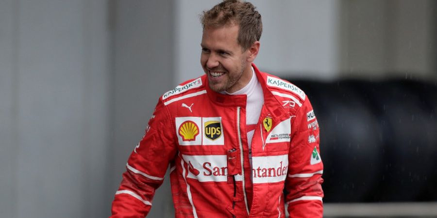 Sebastian Vettel Siap Balapan di Lintasan Basah atau Kering