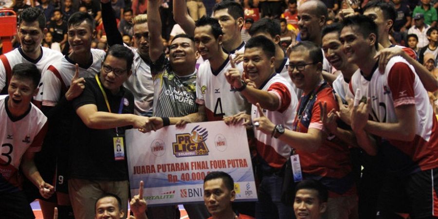 Surabaya Bhayangkara Samator Pastikan Lolos ke Final Proliga 2018