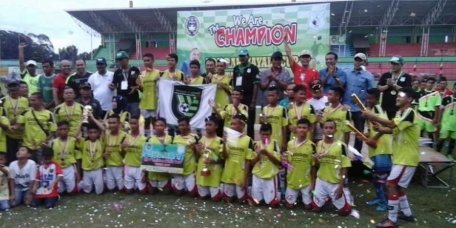 Kalahkan PSMS U-15, SSB Binjau United Juarai Edy Rahmayadi Cup