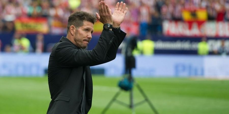 Simeone Tegaskan Tetap Bertahan di Atletico Madrid