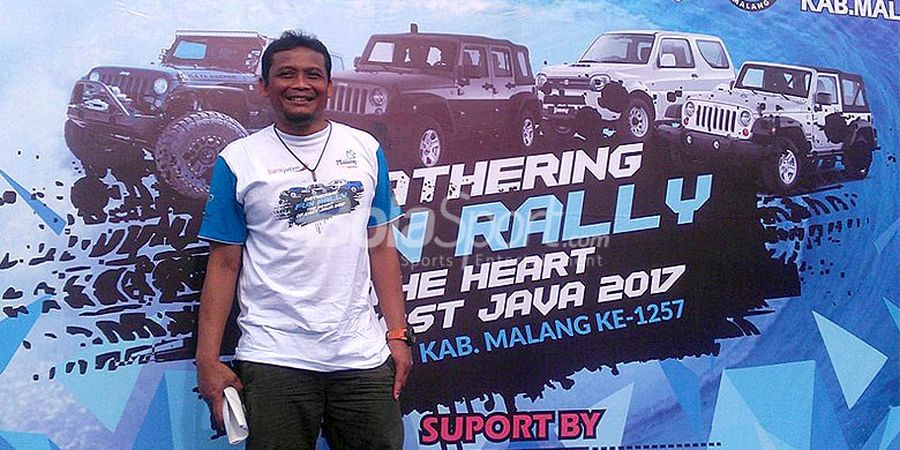 Pelatih Arema FC Ramaikan Acara Rally Jeep