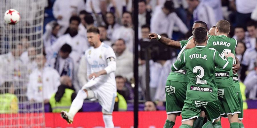 Link Live Streaming Real Madrid Vs Leganes -  Tanpa Tembakan ke Gawang, Los Blancos Tertinggal Lewat Sepakan Indah di Paruh Pertama