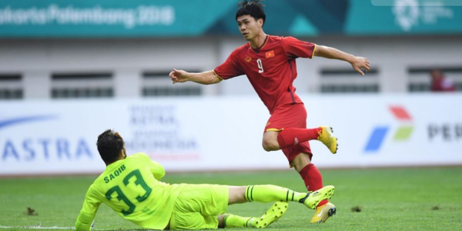 Asian Games 2018 - Cetak Gol Cepat, Timnas U-23 Vietnam Ungguli Jepang pada Babak Pertama