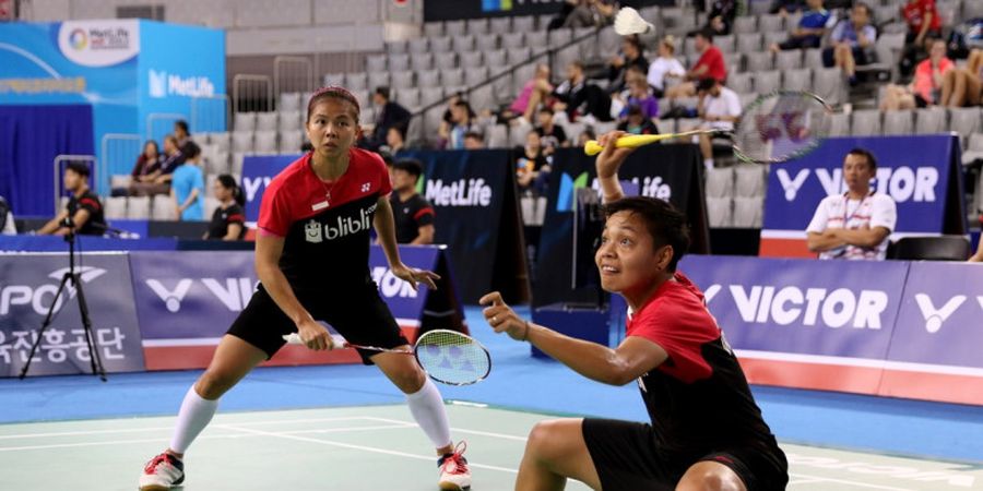 Japan Open 2017 - Menang Dramatis dari Pasangan Thailand, Greysia Polii/Apriani Rahayu Amankan Tiket Babak Kedua