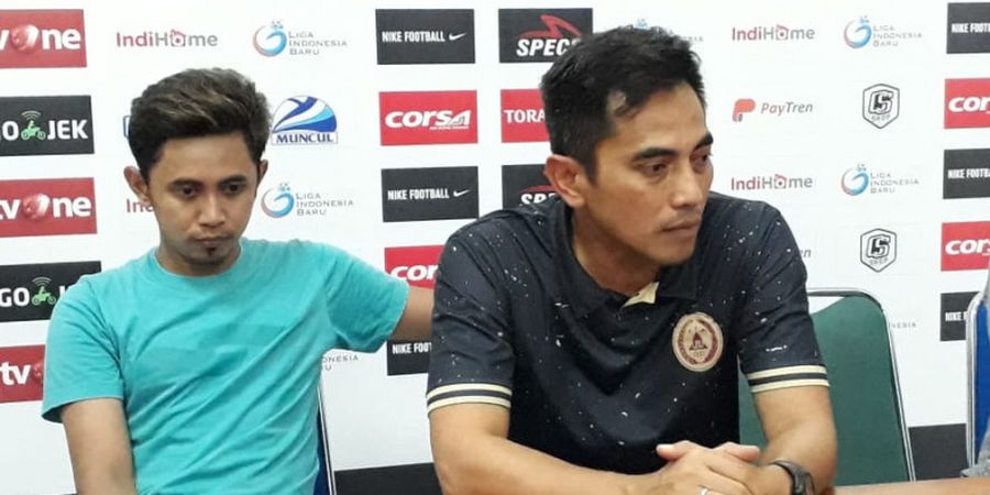 PSS Sleman Tundukkan Arema FC, Seto Nurdiantoro Merasa Beruntung