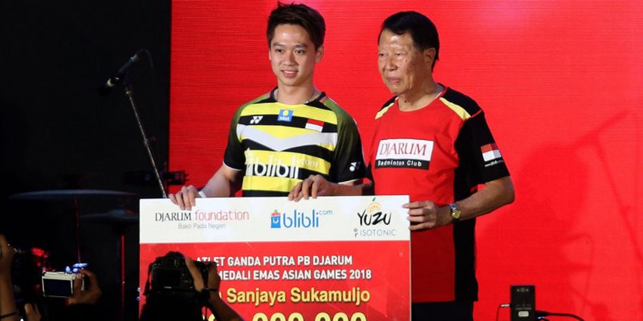 Kevin Sanjaya Sukses di Asian Games 2018, Djarum Foundation Gelontorkan Bonus Rp 1,2 Milar