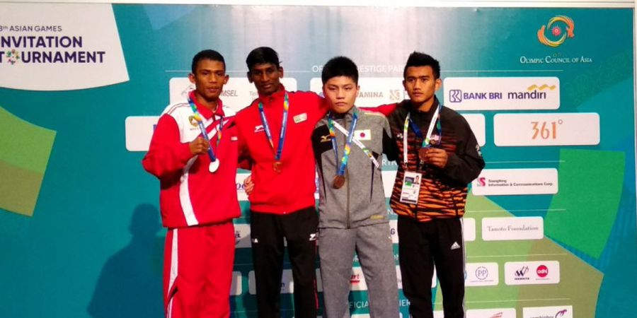 Test Event Asian Games 2018 - Mario Blasius Gagal Raih Medali Emas Tinju