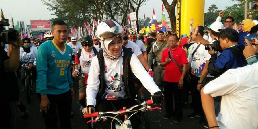 Gowes Pesona Nusantara di Tangsel Diramaikan Sekitar 3.200 Peserta