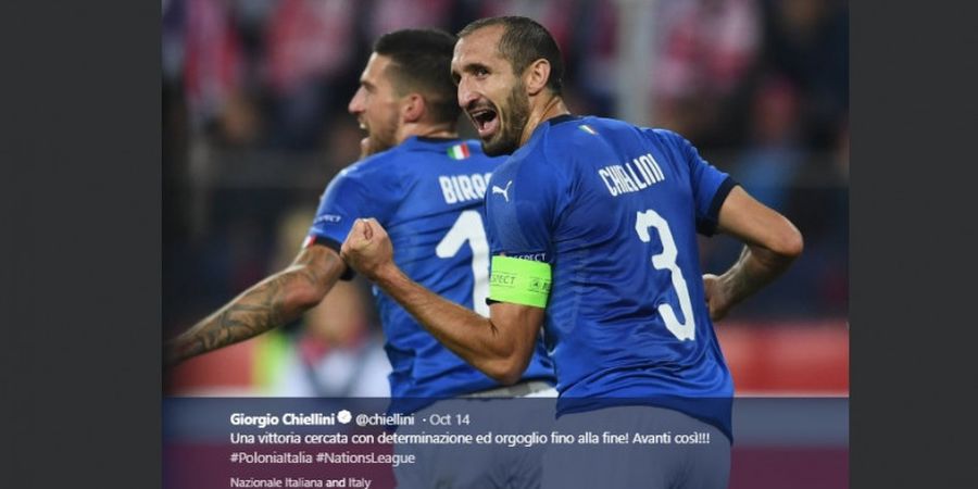 Susunan Pemain Italia Vs Portugal - Tuan Rumah Cuma Satu Perubahan