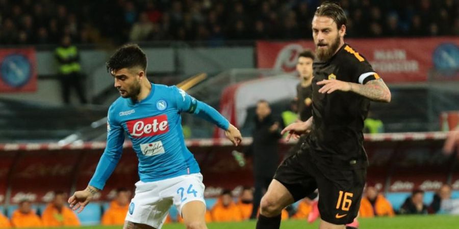 Babak I Napoli Vs AS Roma - Bocah Ajaib Turki Bantu Tim Serigala Unggul