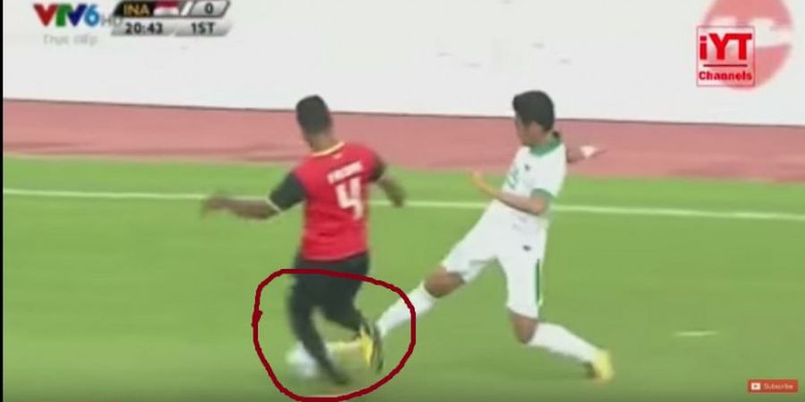 Sebut Dirinya seperti Pepe, Pemain Timor Leste Ini Posting Video Menerjang Pemain Timnas Indonesia