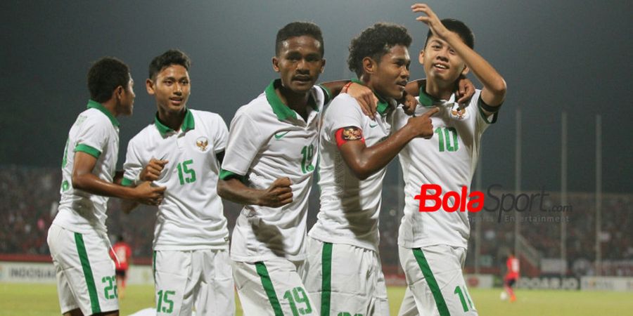 Piala AFF U-16 2018 - Timnas U-16 Indonesia Unggul Tiga Gol Atas Kamboja pada Babak Pertama