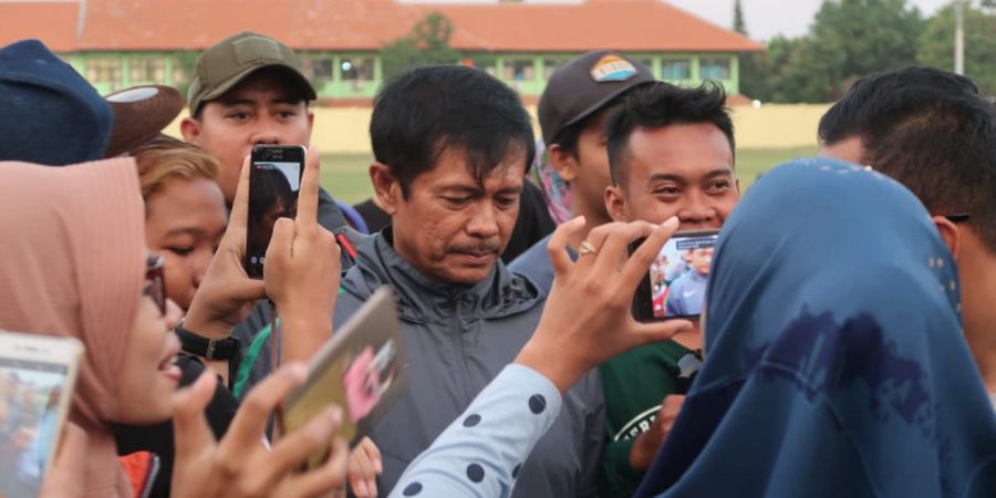 Sesi Latihan Timnas U-19 Indonesia Dipenuhi Suporter, Indra Sjafri Bersyukur