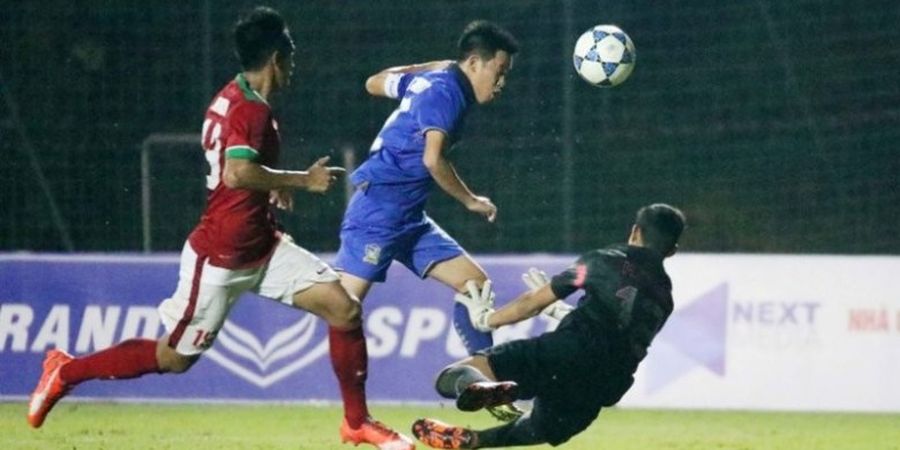 Thailand U-19 Pesta Gol ke Gawang Australia U-19 
