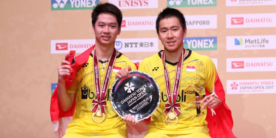 China Open 2017 - Marcus Gideon/Kevin Sanjaya Juara China Terbuka 2017 Usai Tumbangkan Musuh Bebuyutan