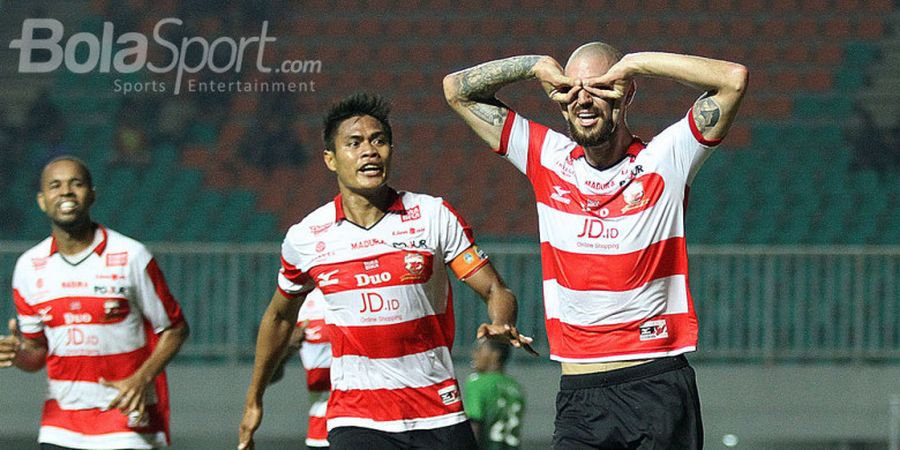 Bawa 17 Pemain, Madura United Bertekad Curi Poin di Markas Semen Padang