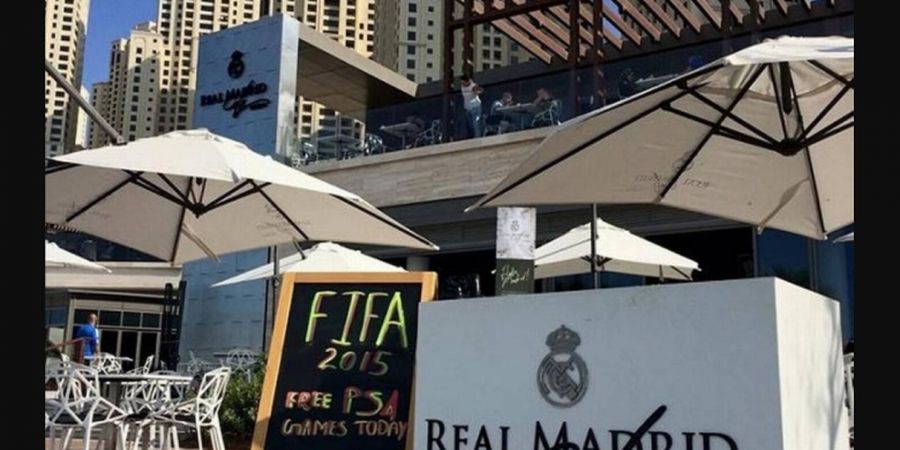 Pembukaan Kafe Pertama Real Madrid, Pemain Bintang Turut Datang 