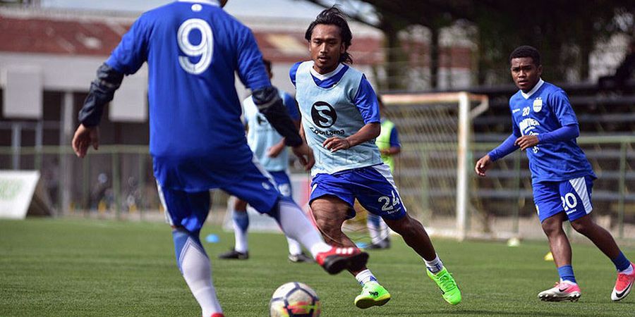 Tiga Pemain Penting Persib Absen dalam Sesi Latihan