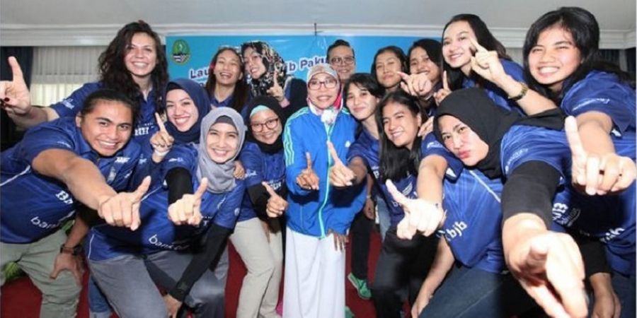 Janji Pevoli Putri Bandung Bank BJB Pakuan di Ajang Proliga 2018