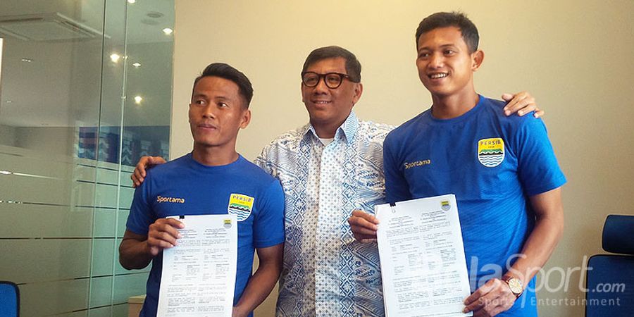 Persib Bandung Datangkan Muchlis Hadi dan Ghazali Siregar