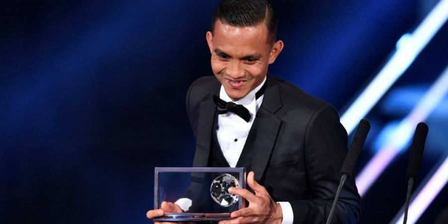 Pesan Faiz Subri untuk Olivier Giroud atas Kesuksesannya Meraih Puskas Award 2017