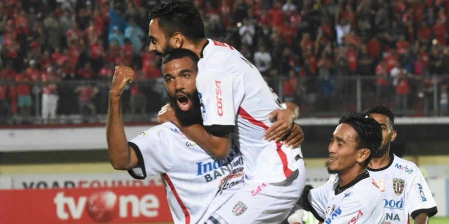 Detik-detik Dramatis Happy Ending Konflik Lilipaly dan Comvalius yang Berbuah Gol Kemenangan Bali United atas PSM Makassar