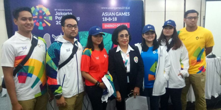 Begini Tampilan Seragam Volunteer Asian Games 2018