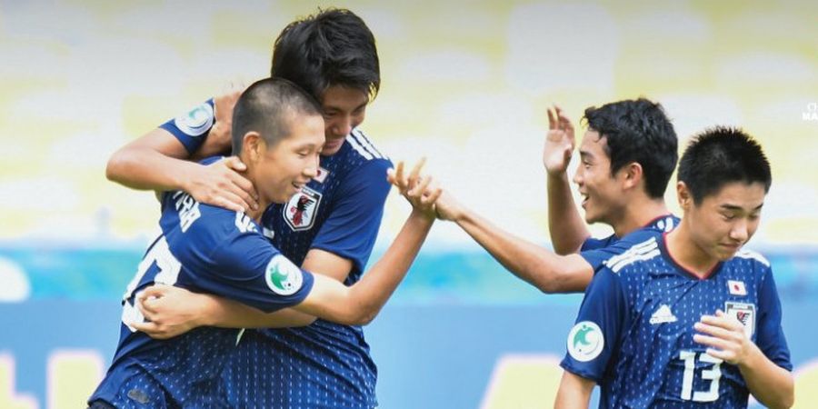 Comeback Sukses, Jepang Bungkam Australia dan Melaju ke Final Piala Asia U-16 2018