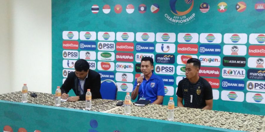 Pelatih Timnas U-19 Thailand Belum Puas Meski Berhasil Menang dengan Skor Telak