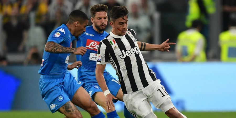 Juventus Vs Napoli - Saling Bombardir, Laga Imbang