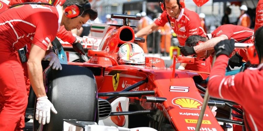 Vettel dan Raikkonen Masih Bersinar pada Sesi Latihan GP Rusia