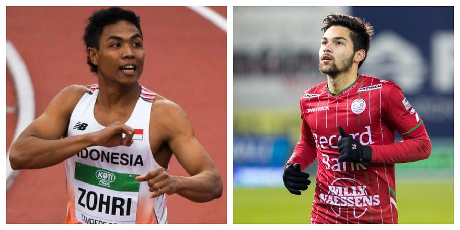 Buat Gempar Dunia Atletik Indonesia, Lalu Muhammad Zohri Bikin Sandy Walsh Terpana