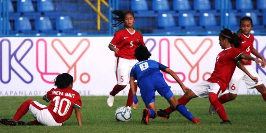 Kalah Telak, Timnas Wanita U-16 Indonesia Gugur di AFF U-16 Girls Championship 2018 