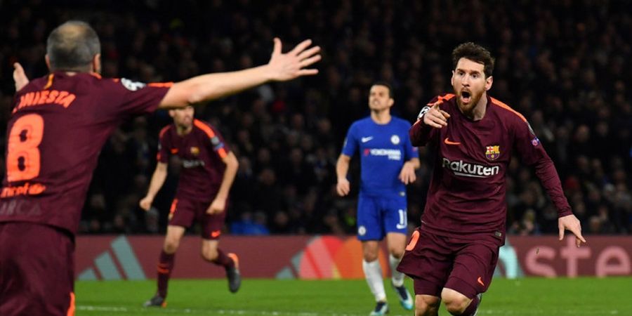 Hasil Chelsea Vs Barcelona - Lionel Messi Akhiri Kutukan, El Barca Gagalkan Kemenangan The Blues