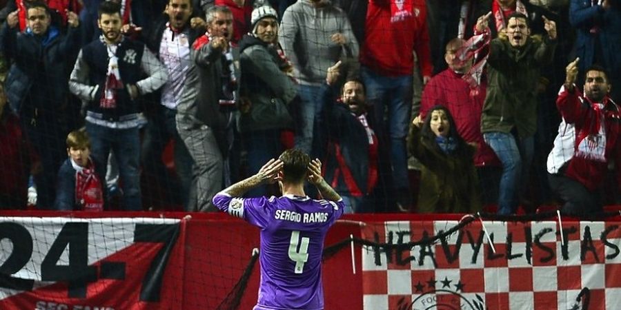 Zidane Keluhkan Reaksi Suporter Sevilla terhadap Ramos